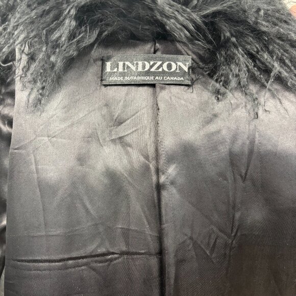 Lindzon Mongolian Lamb Black Lined Vest – Rockstar Luxury - Picture 10 of 11